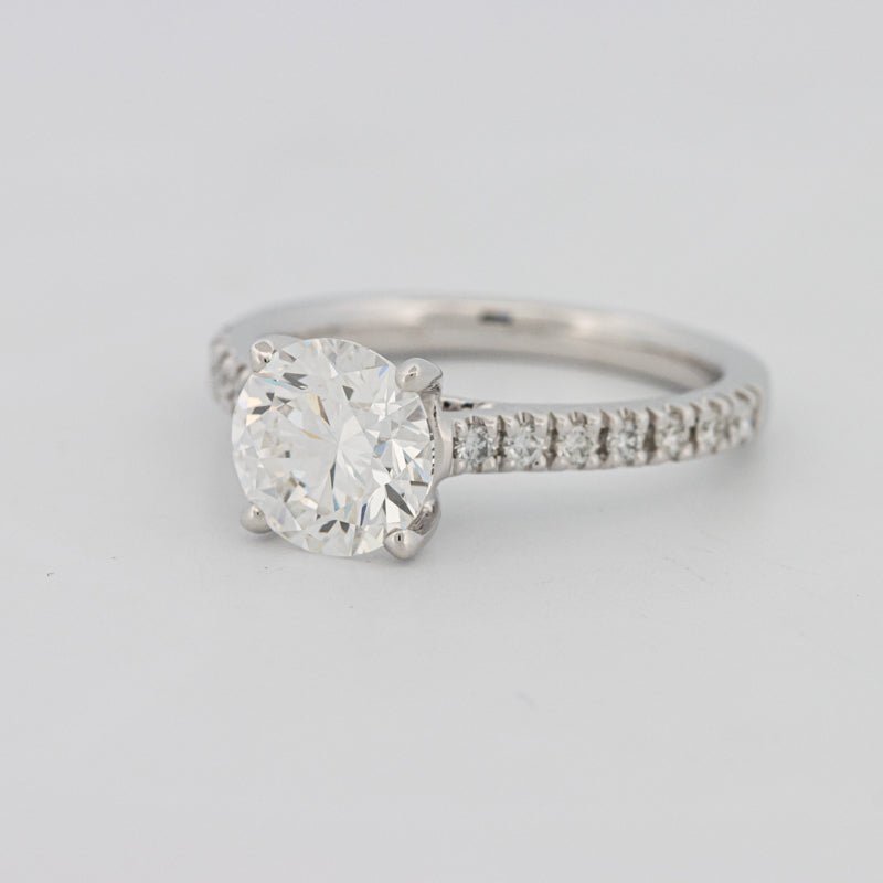 1.50 CT Round Solitaire Pavé (LG) - ZIZOV DIAMONDS