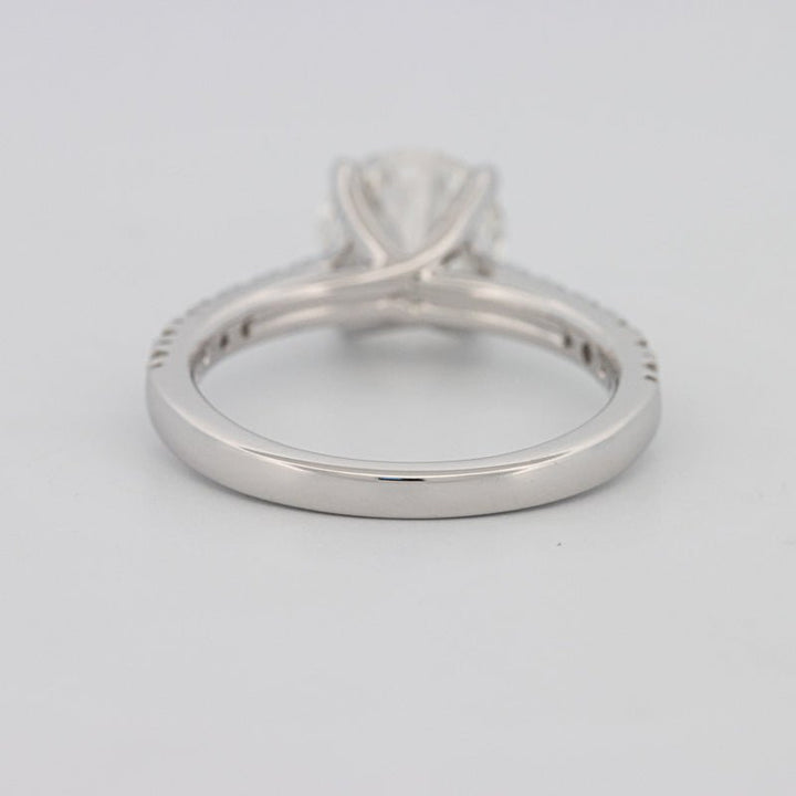 1.50 CT Round Solitaire Pavé (LG) - ZIZOV DIAMONDS