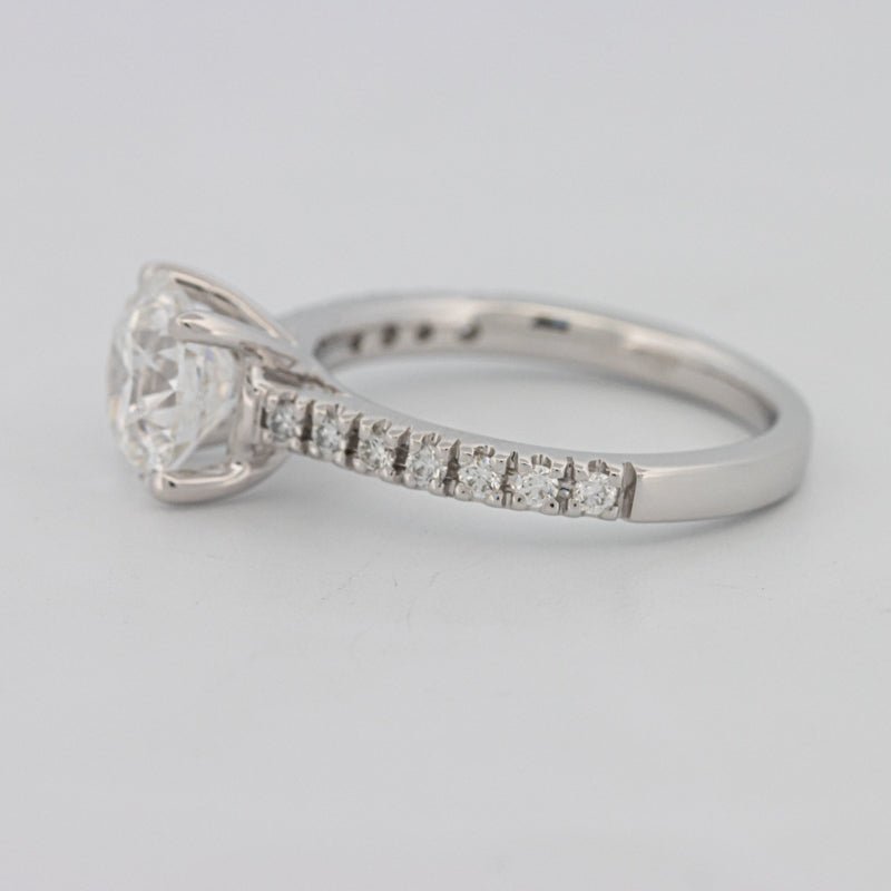 1.50 CT Round Solitaire Pavé (LG) - ZIZOV DIAMONDS