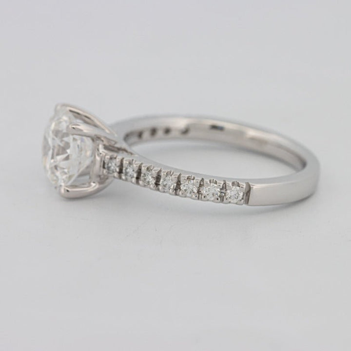 1.50 CT Round Solitaire Pavé (LG) - ZIZOV DIAMONDS