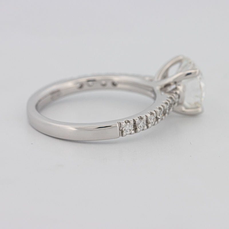 1.50 CT Round Solitaire Pavé (LG) - ZIZOV DIAMONDS