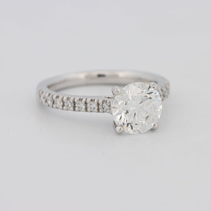 1.50 CT Round Solitaire Pavé (LG) - ZIZOV DIAMONDS