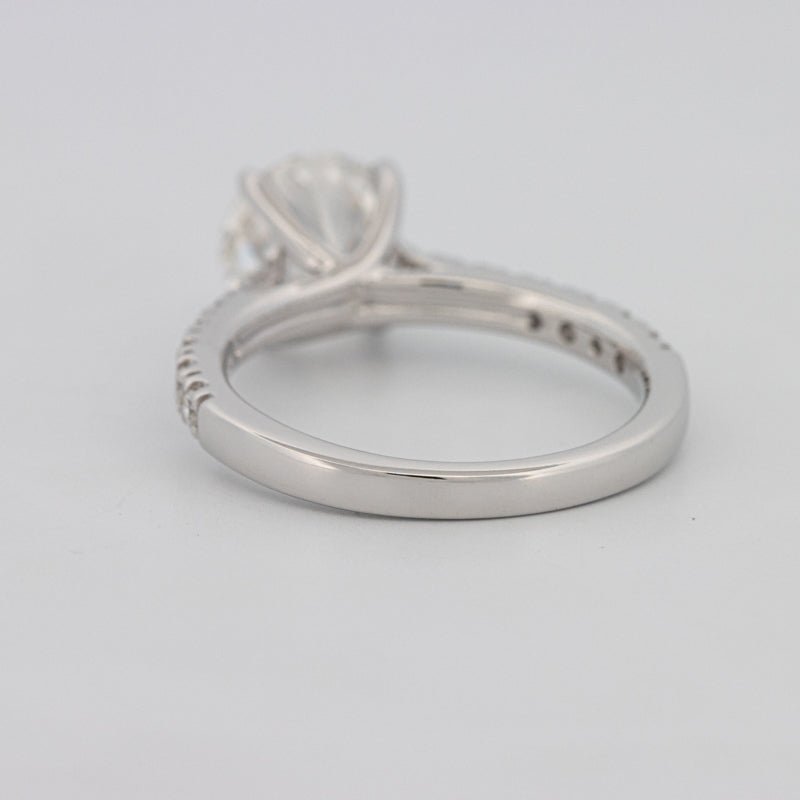 1.50 CT Round Solitaire Pavé (LG) - ZIZOV DIAMONDS