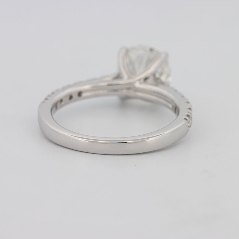 1.50 CT Round Solitaire Pavé (LG) - ZIZOV DIAMONDS