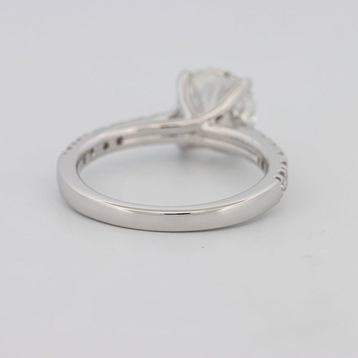 1.50 CT Round Solitaire Pavé (LG) - ZIZOV DIAMONDS