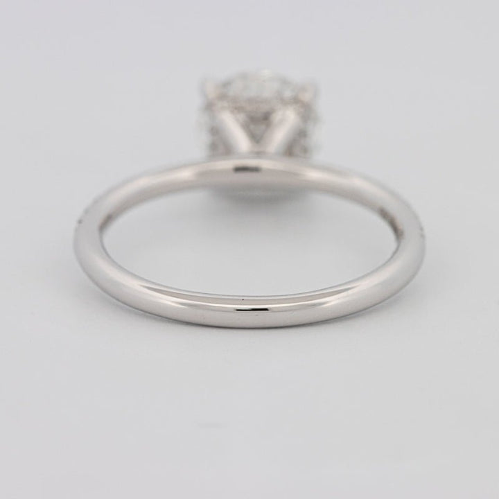 1.50 CT Under - Halo Brilliant Cut Pavé Solitaire (LG) - ZIZOV DIAMONDS