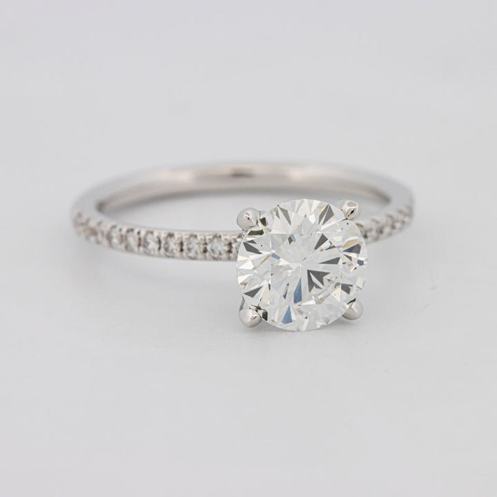 1.50 CT Under - Halo Brilliant Cut Pavé Solitaire (LG) - ZIZOV DIAMONDS