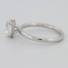 1.50 CT Under - Halo Oval Cut Solitaire - ZIZOV DIAMONDS