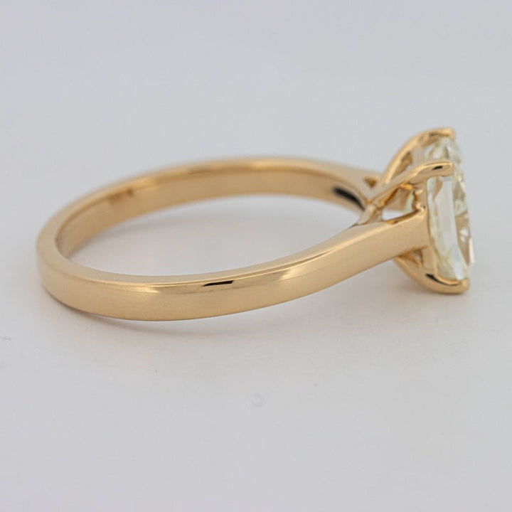 1.55 CT Classic Elongated Cushion Solitaire - ZIZOV DIAMONDS