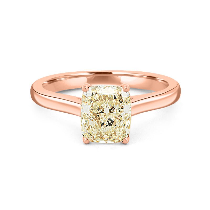 1.55 CT Classic Elongated Cushion Solitaire - ZIZOV DIAMONDS