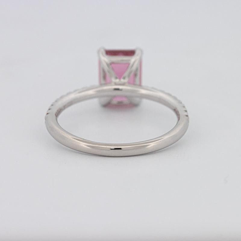 1.70 CT Emerald Tourmaline Rosa Ring - ZIZOV DIAMONDS