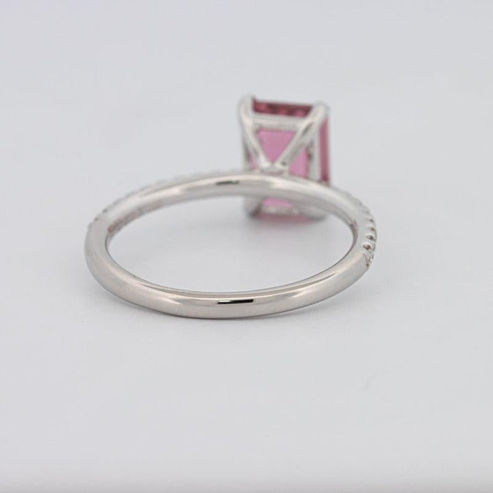 1.70 CT Emerald Tourmaline Rosa Ring - ZIZOV DIAMONDS