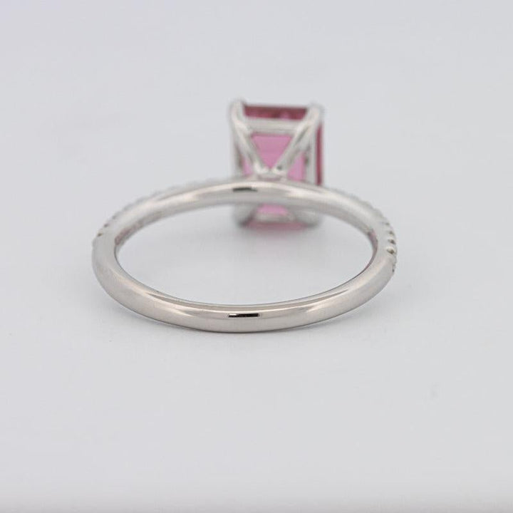 1.70 CT Emerald Tourmaline Rosa Ring - ZIZOV DIAMONDS