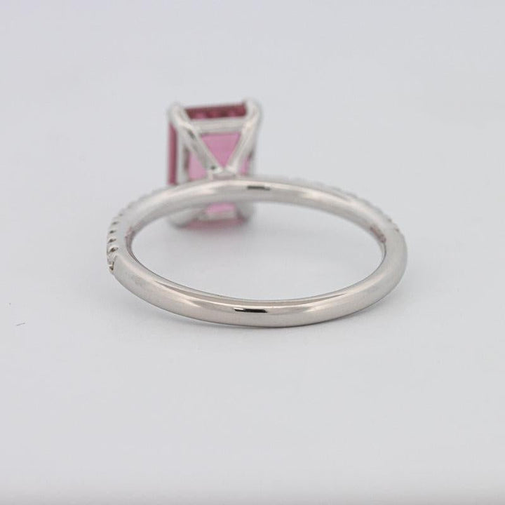 1.70 CT Emerald Tourmaline Rosa Ring - ZIZOV DIAMONDS