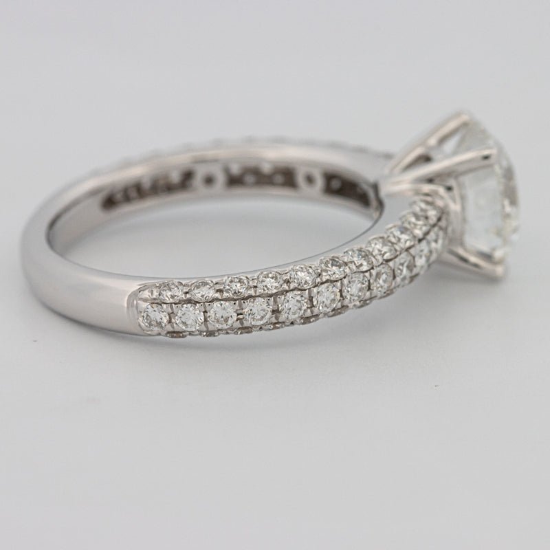 1.80 CT Round Cut Pavé Solitaire (LG) - ZIZOV DIAMONDS