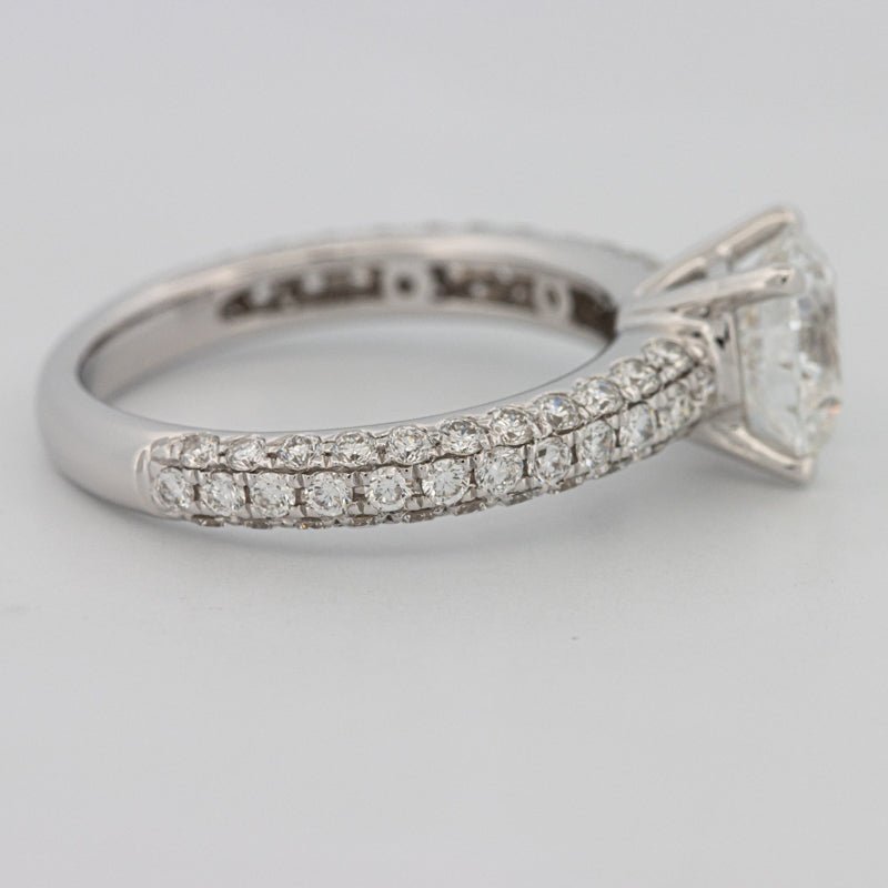 1.80 CT Round Cut Pavé Solitaire (LG) - ZIZOV DIAMONDS