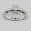 1.80 CT Round Cut Pavé Solitaire (LG) - ZIZOV DIAMONDS