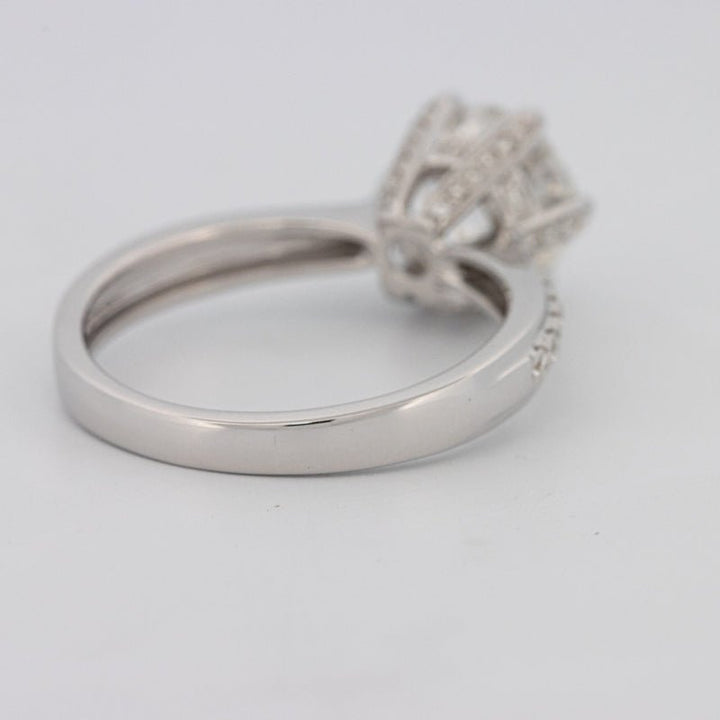 1.90 CT Round Cut Full Pavé Solitaire (LG) - ZIZOV DIAMONDS