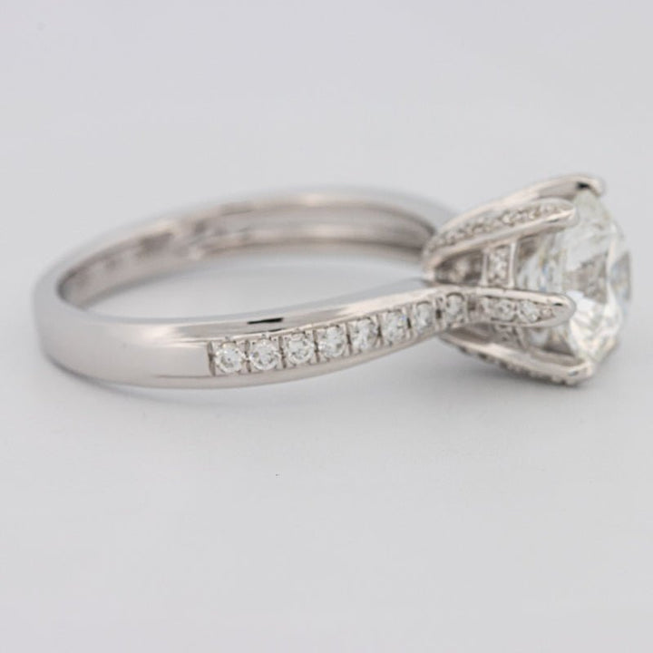 1.90 CT Round Cut Full Pavé Solitaire (LG) - ZIZOV DIAMONDS