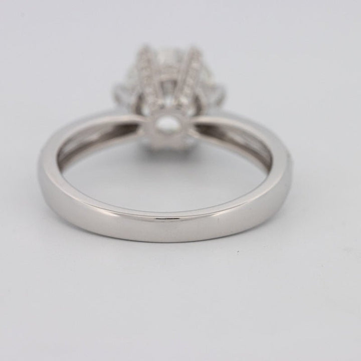 1.90 CT Round Cut Full Pavé Solitaire (LG) - ZIZOV DIAMONDS