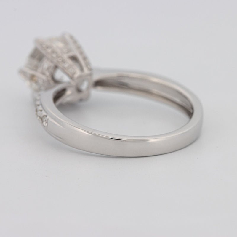1.90 CT Round Cut Full Pavé Solitaire (LG) - ZIZOV DIAMONDS