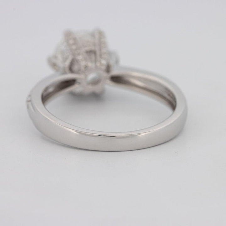 1.90 CT Round Cut Full Pavé Solitaire (LG) - ZIZOV DIAMONDS