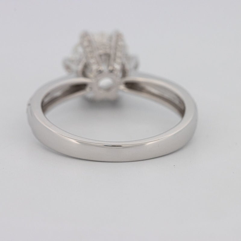 1.90 CT Round Cut Full Pavé Solitaire (LG) - ZIZOV DIAMONDS