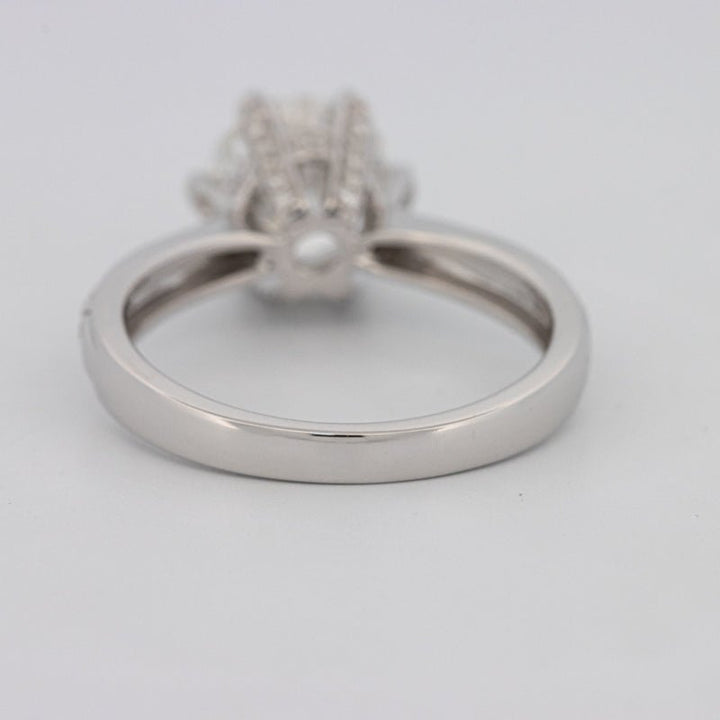 1.90 CT Round Cut Full Pavé Solitaire (LG) - ZIZOV DIAMONDS