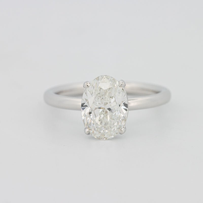 Solitaire Classique Ovale 2 CT (LG)