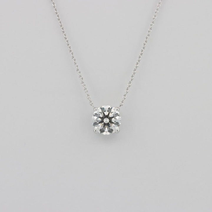 2 CT Classic Round Solitaire Pendant (LG) - ZIZOV DIAMONDS