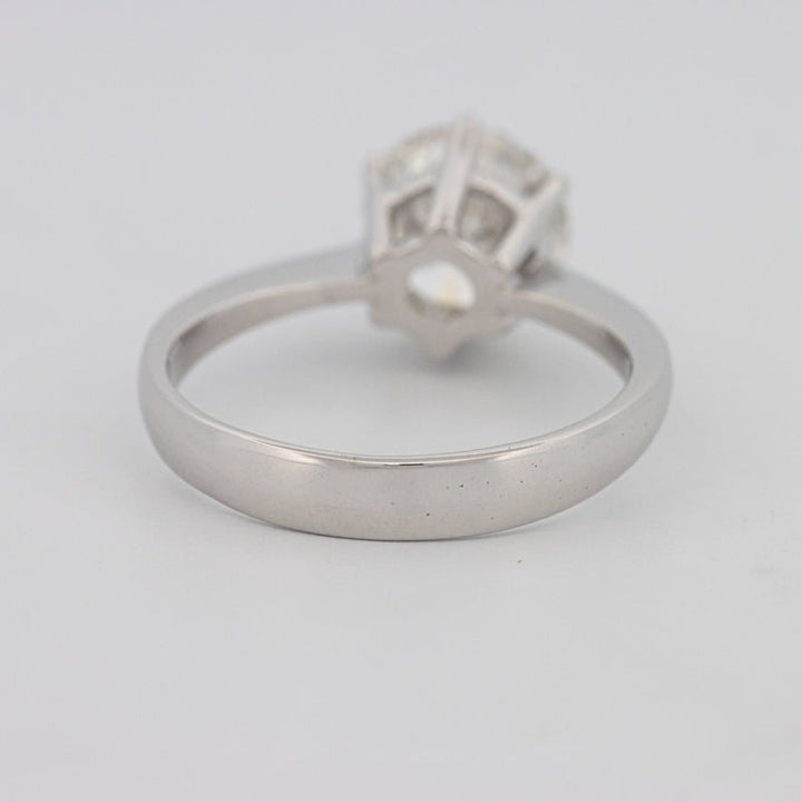 2 CT Classic Thin Band Six Prong Round Solitaire (LG) - ZIZOV DIAMONDS