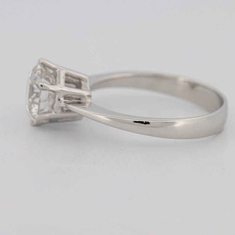 2 CT Classic Thin Band Six Prong Round Solitaire (LG) - ZIZOV DIAMONDS