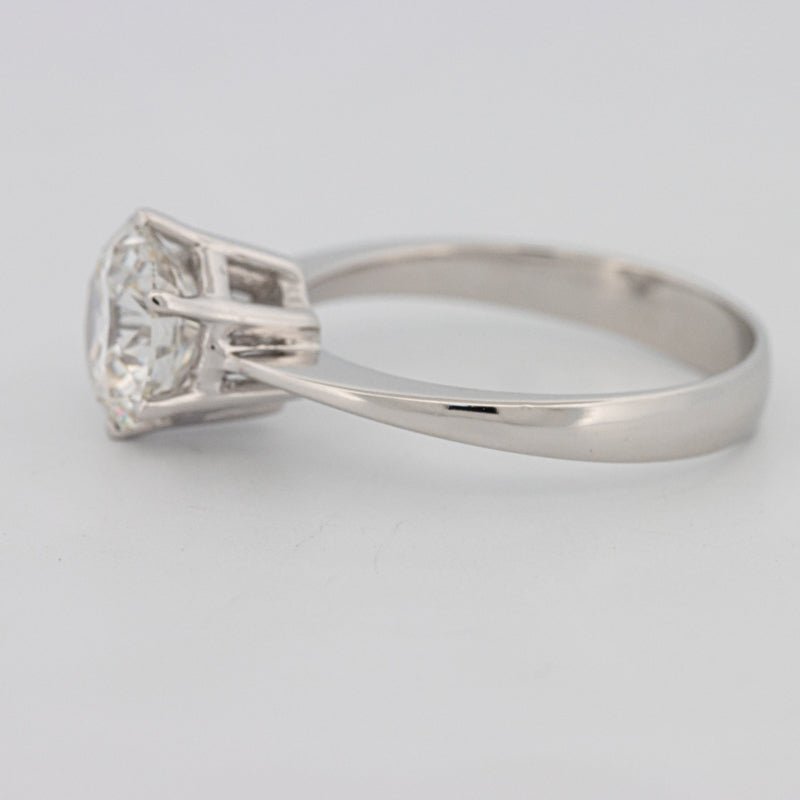 2 CT Classic Thin Band Six Prong Round Solitaire (LG) - ZIZOV DIAMONDS