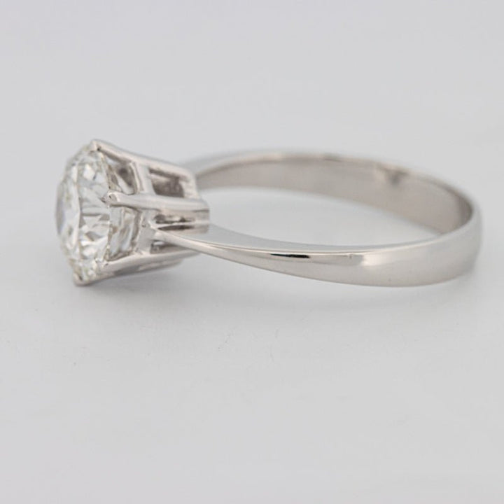 2 CT Classic Thin Band Six Prong Round Solitaire (LG) - ZIZOV DIAMONDS