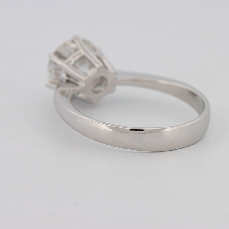 2 CT Classic Thin Band Six Prong Round Solitaire (LG) - ZIZOV DIAMONDS