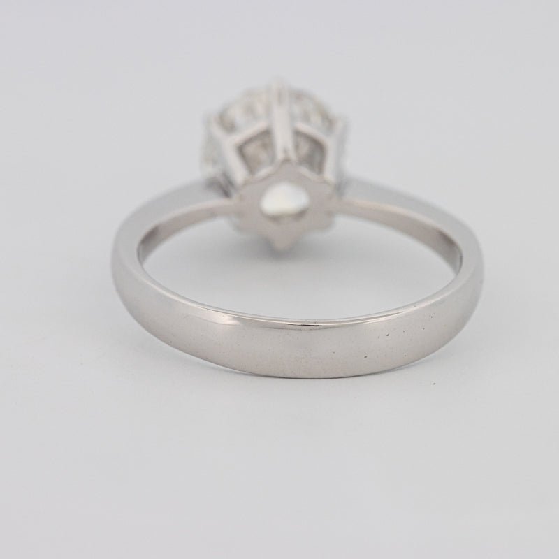 2 CT Classic Thin Band Six Prong Round Solitaire (LG) - ZIZOV DIAMONDS
