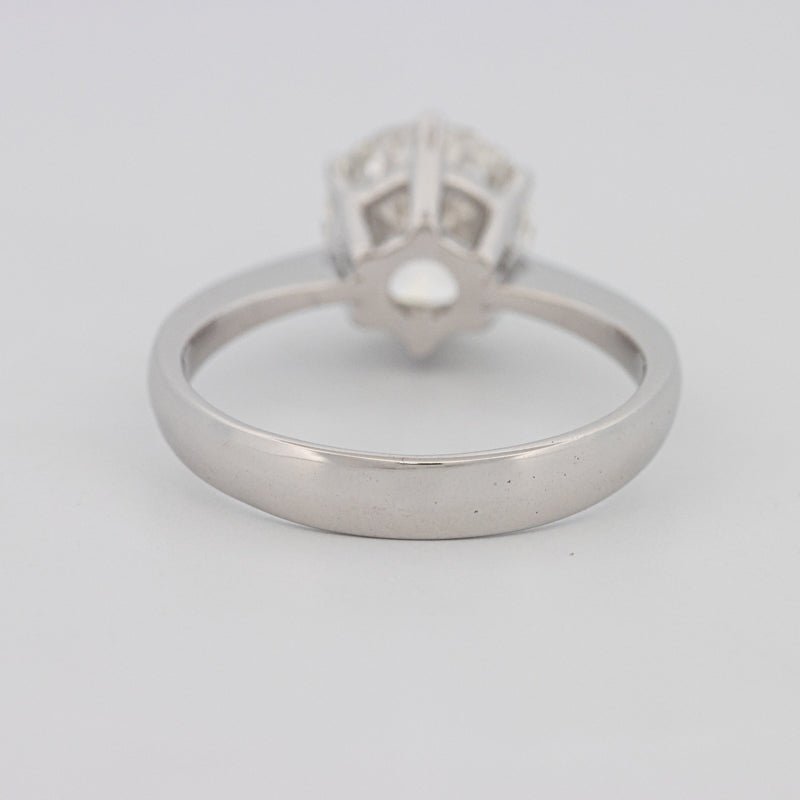 2 CT Classic Thin Band Six Prong Round Solitaire (LG) - ZIZOV DIAMONDS