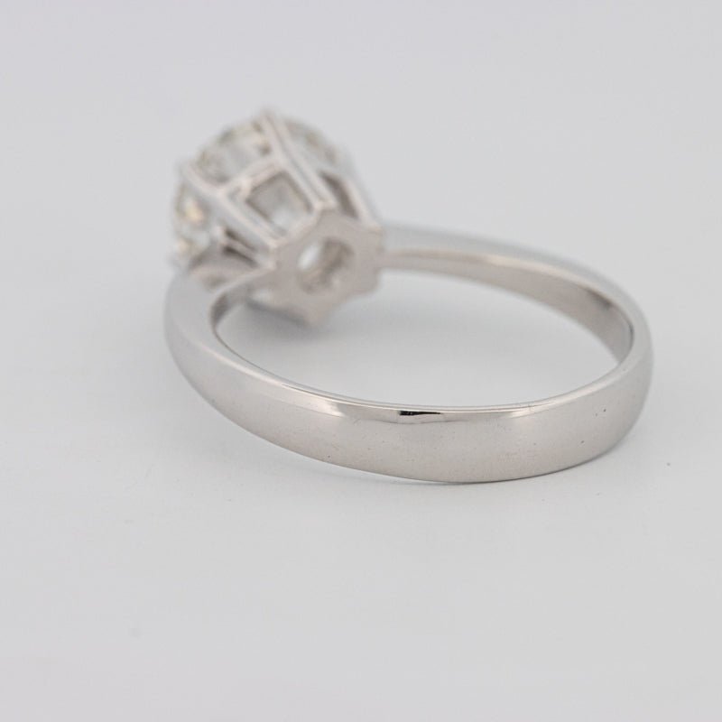 2 CT Classic Thin Band Six Prong Round Solitaire (LG) - ZIZOV DIAMONDS