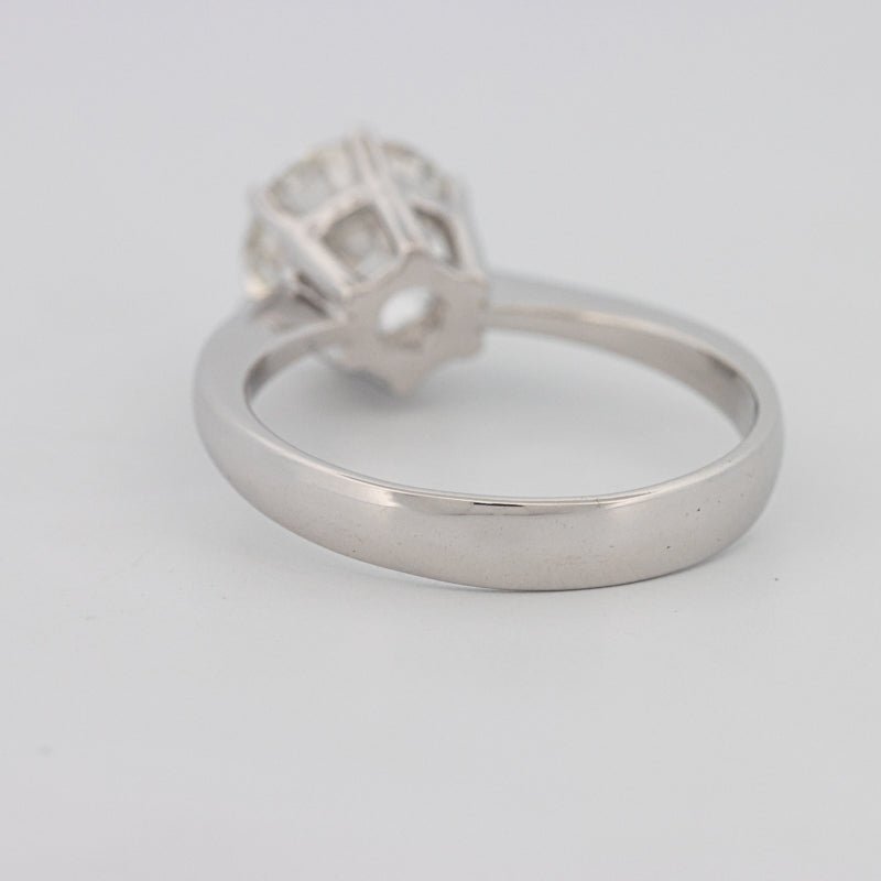 2 CT Classic Thin Band Six Prong Round Solitaire (LG) - ZIZOV DIAMONDS