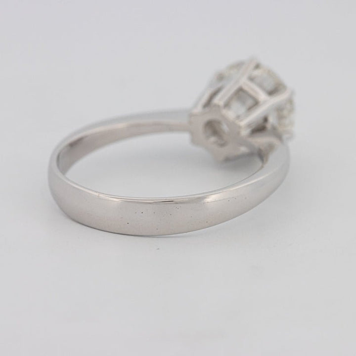 2 CT Classic Thin Band Six Prong Round Solitaire (LG) - ZIZOV DIAMONDS