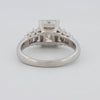 2 CT Emerald Cut Trilogy Solitaire - ZIZOV DIAMONDS