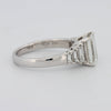 2 CT Emerald Cut Trilogy Solitaire - ZIZOV DIAMONDS