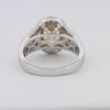 2 CT Fancy Deep Yellow Oval Halo Solitaire - ZIZOV DIAMONDS