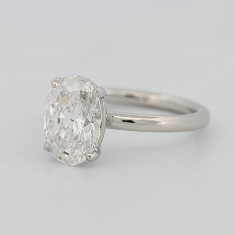 2.50 CT Classic Oval Cut Solitaire (LG) - ZIZOV DIAMONDS