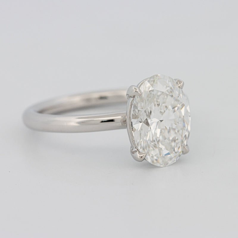 2.50 CT Classic Oval Cut Solitaire (LG) - ZIZOV DIAMONDS