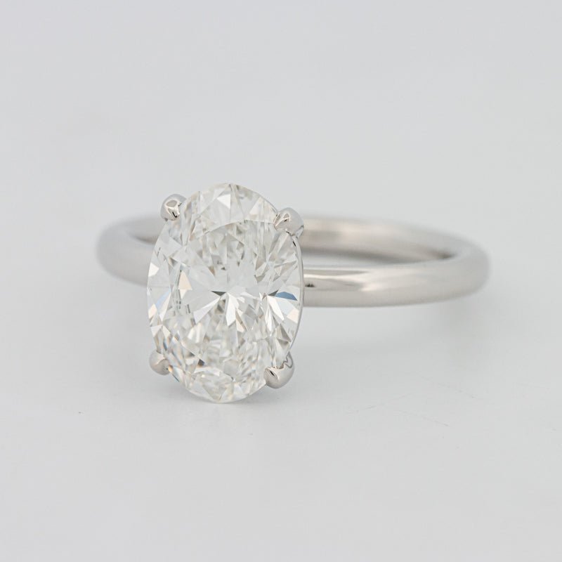 2.50 CT Classic Oval Cut Solitaire (LG) - ZIZOV DIAMONDS