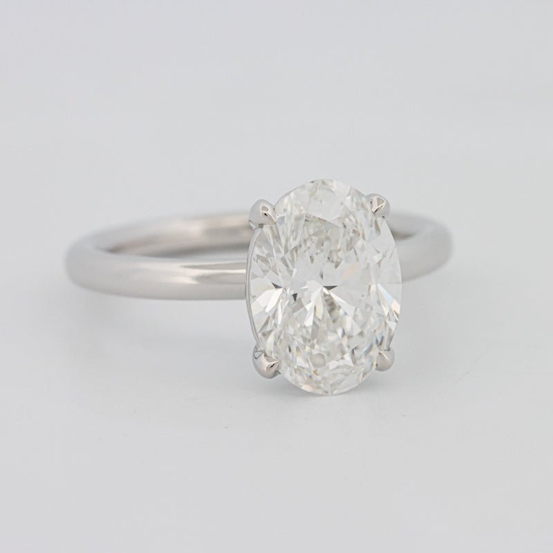2.50 CT Classic Oval Cut Solitaire (LG) - ZIZOV DIAMONDS