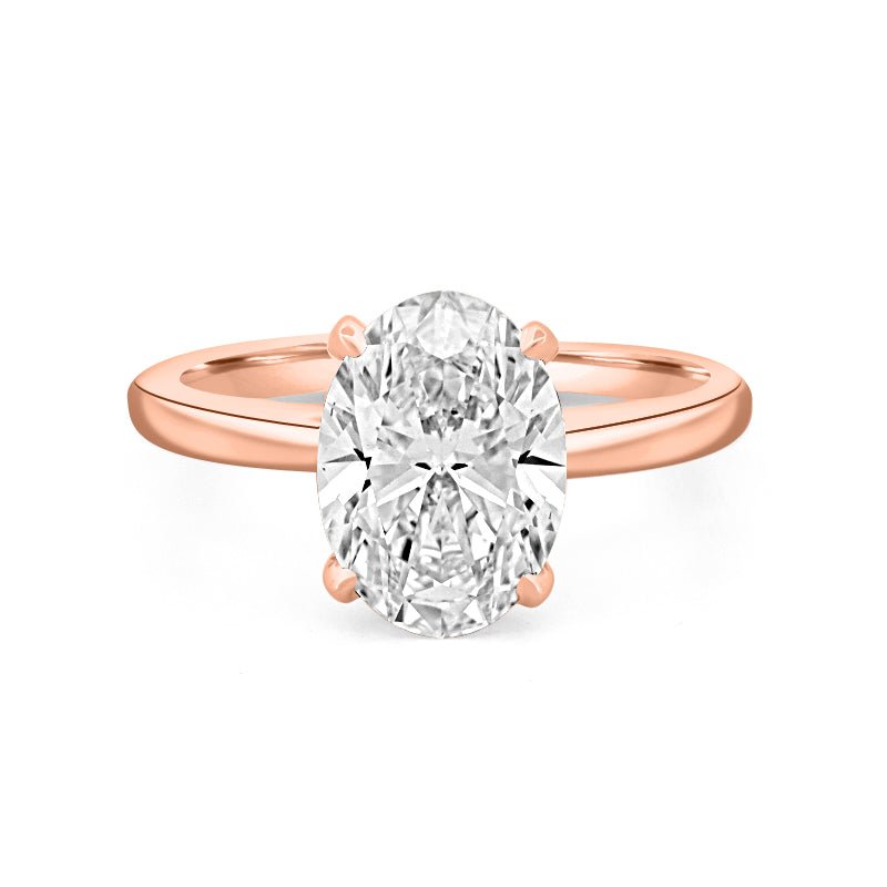2.50 CT Classic Oval Cut Solitaire (LG) - ZIZOV DIAMONDS
