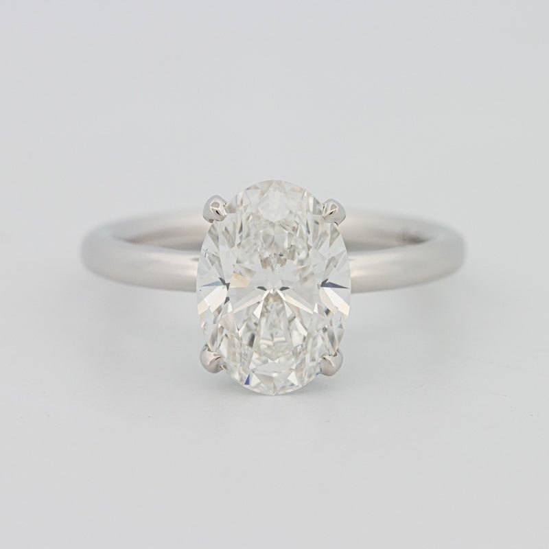 2.50 CT Classic Oval Cut Solitaire (LG) - ZIZOV DIAMONDS