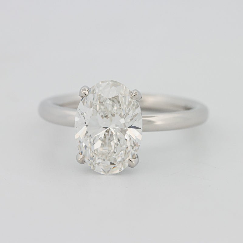 2.50 CT Classic Oval Cut Solitaire (LG) - ZIZOV DIAMONDS